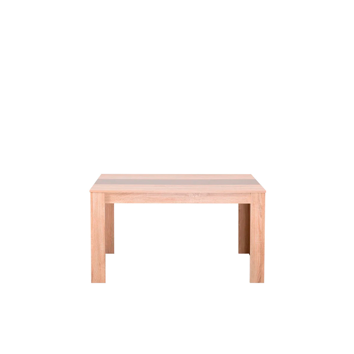 Mesa de comedor Zeus - Color Madera y Blanco/Beige - Tugow