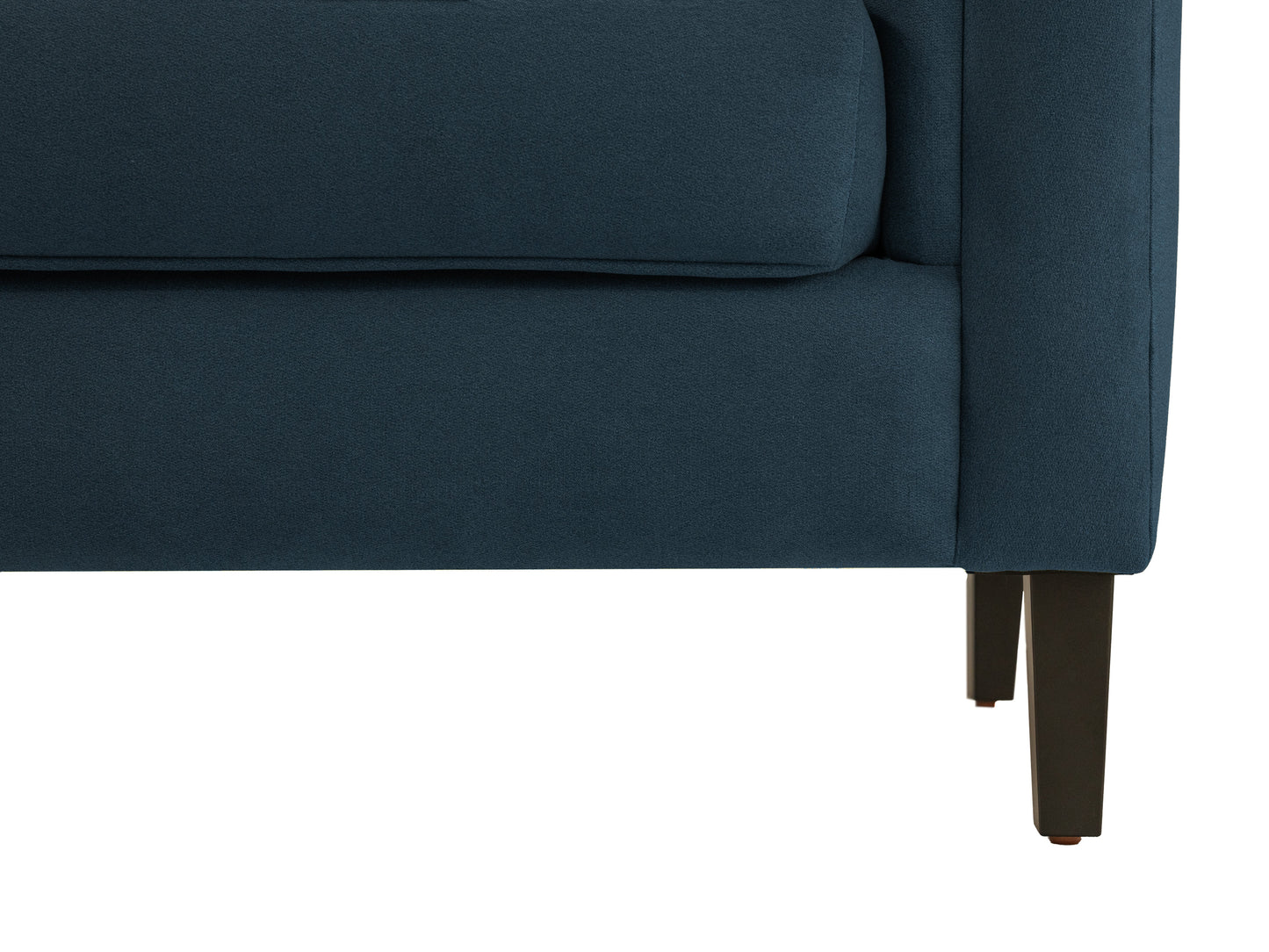 Sillón Tova - Tipo Gamuzado Azul Marino