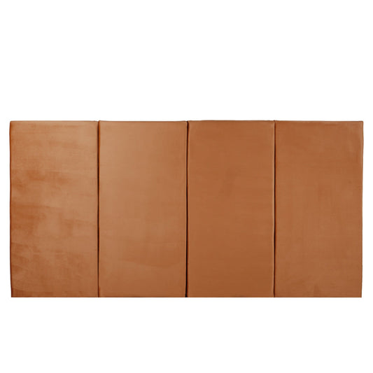 Juego de 4 paneles para cabecera modular King Size Lunaria - Canela - Tugow
