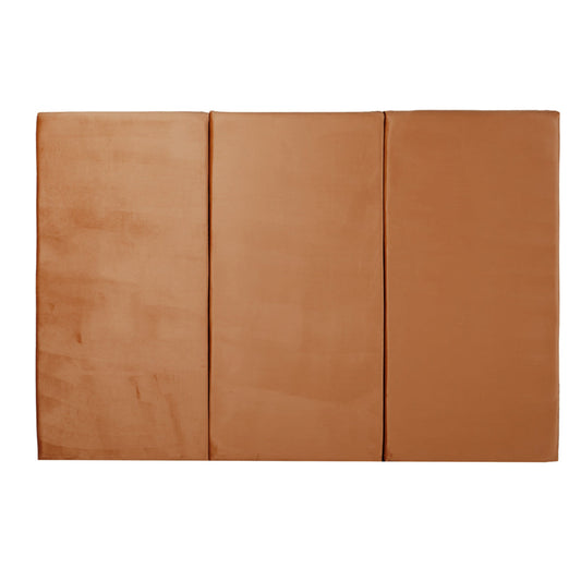 Juego de 3 paneles para cabecera modular matrimonial / queen size Lunaria - Canela - Tugow