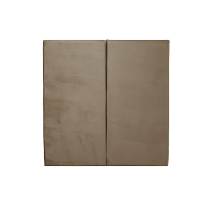 Juego de 2 paneles para cabecera modular individual Lunaria - Cocoa - Tugow