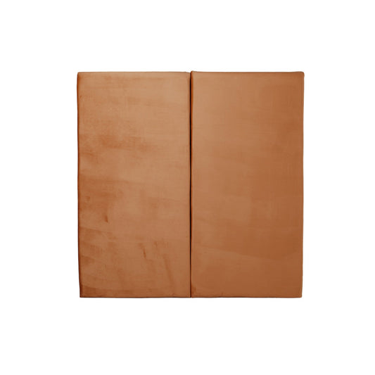Juego de 2 paneles para cabecera modular individual Lunaria - Canela - Tugow