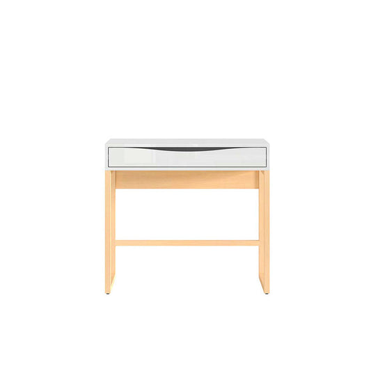Consola Aitor - Color Madera y Blanco Brillante - Tugow