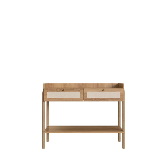 Consola Ananda - Beige y Madera - Tugow