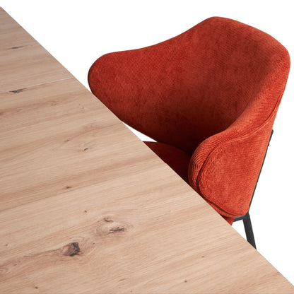 Mesa Aran Madera con 4 Sillas Suanna Roja - Tugow