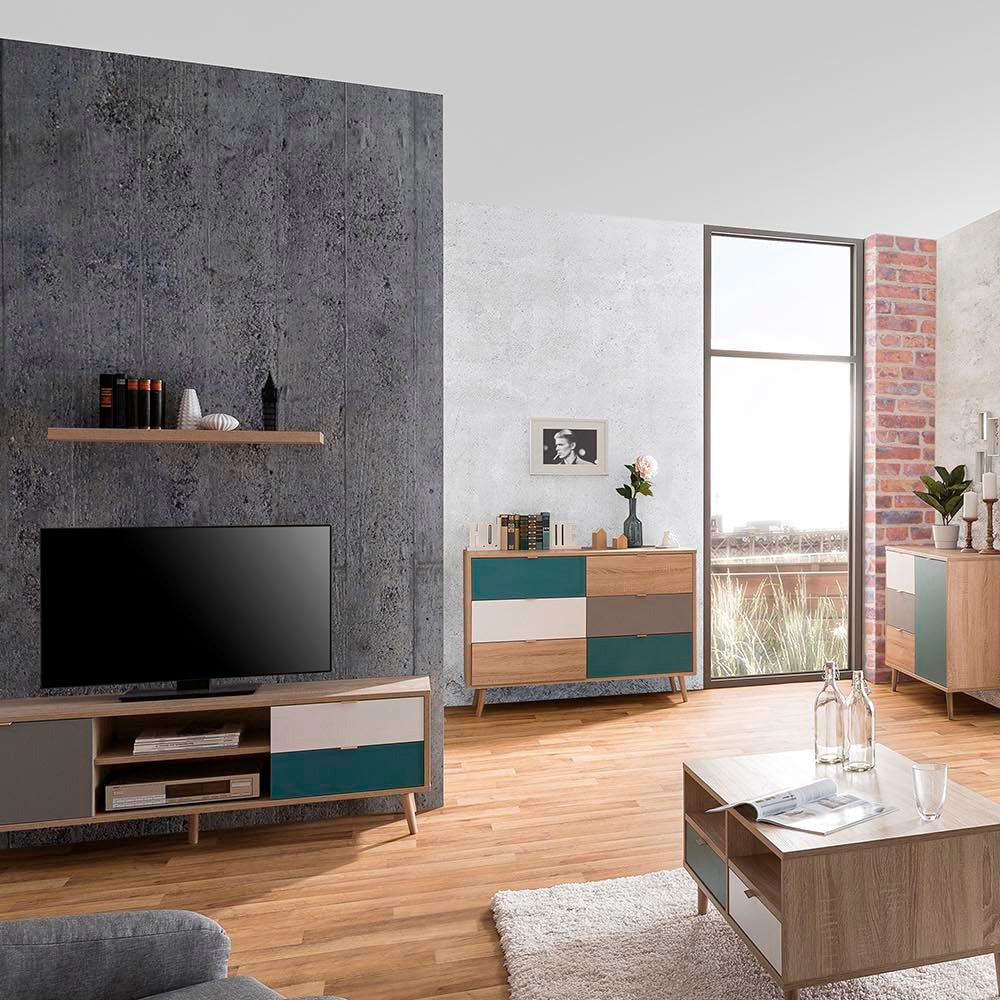 Mesa para tv Arlequin - Multicolor - Tugow