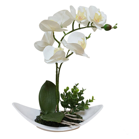 Flor Artificial Leif - Blanco - Tugow