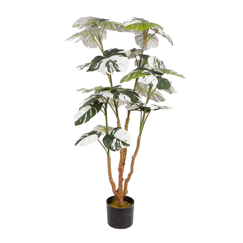 Planta Artificial Monstie - Verde y Negro - Tugow