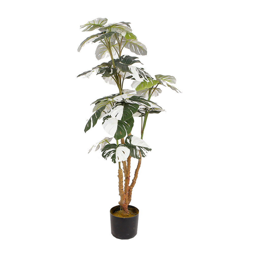 Planta Artificial Monstie - Verde y Negro - Tugow