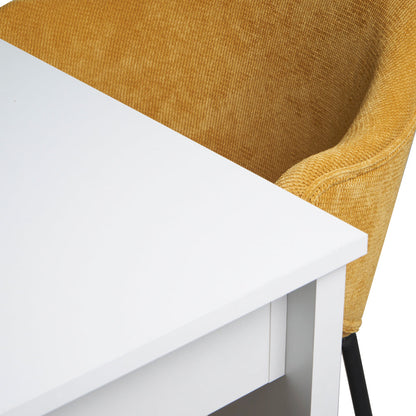 Mesa Aspen con 4 Sillas Suanna Mostaza - Tugow