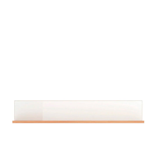 Repisa Asteria - Blanco Brillante y Color Madera - Tugow