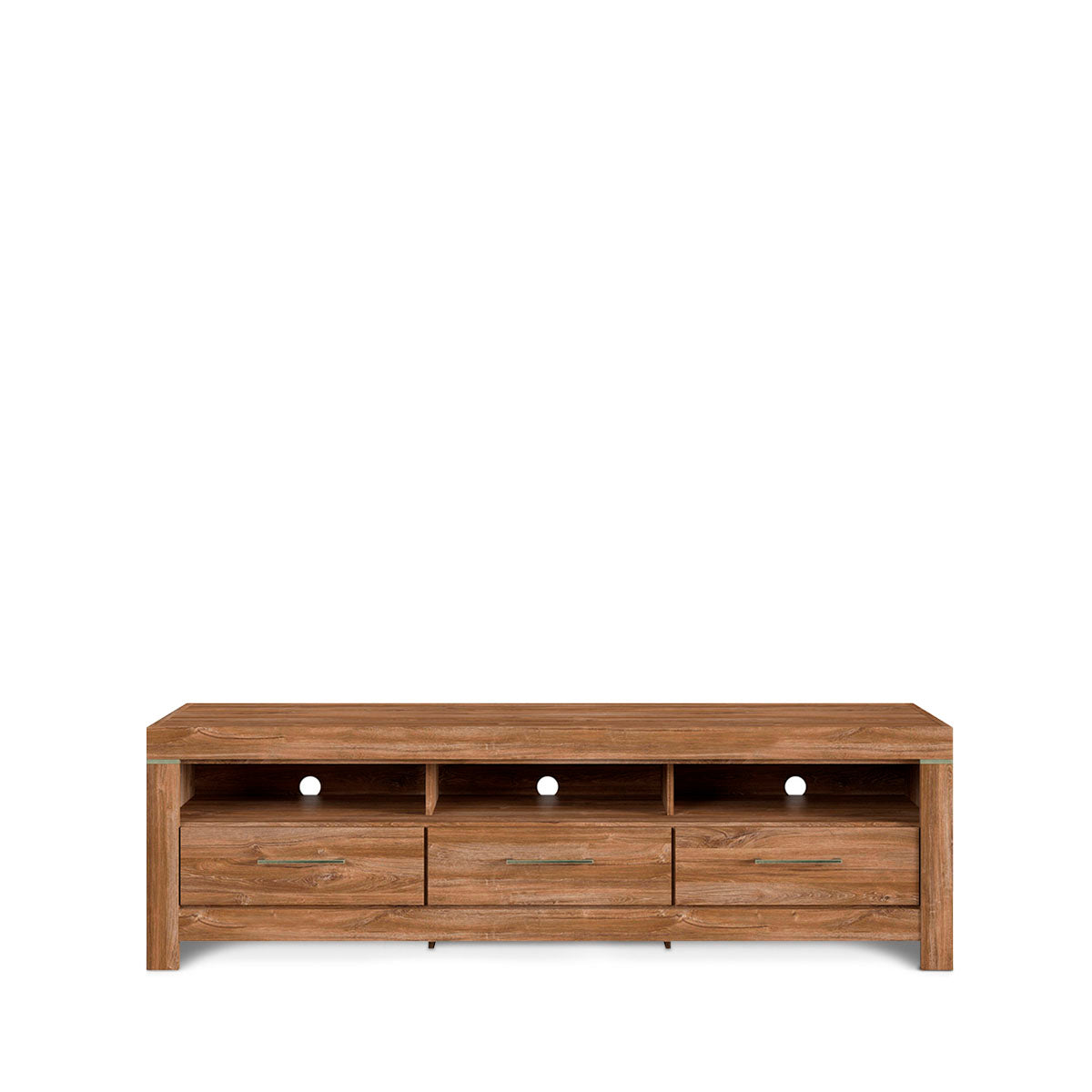 Mesa para tv roble cognac - Tu Gow