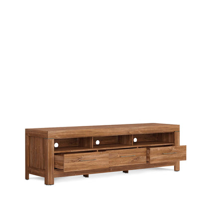 Mesa para tv roble cognac - Tu Gow