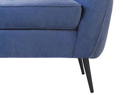 Sofá de 2 plazas Giulia - Chenille Navy