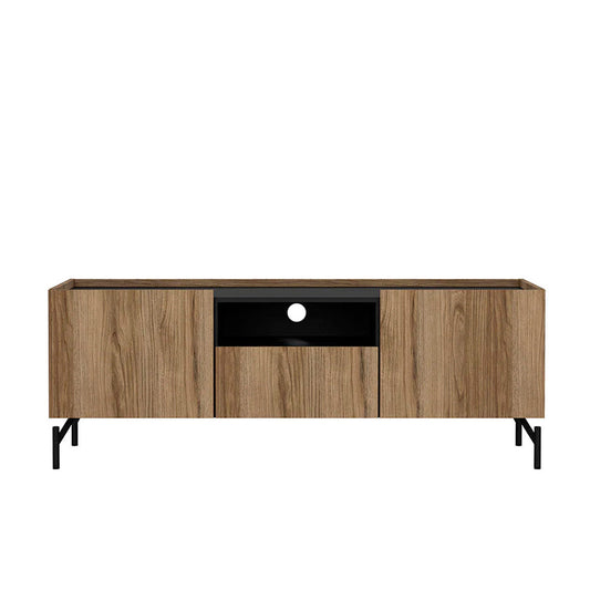Mueble para TV Bergen- Roble y Negro - Tugow