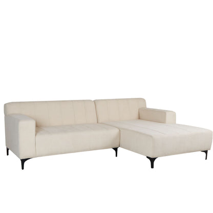 Sofá escuadra Derecha Blumen Beige - Tugow