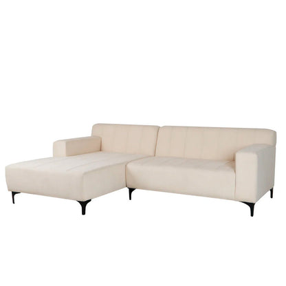 Sofá escuadra Izquierda Blumen Beige - Tugow
