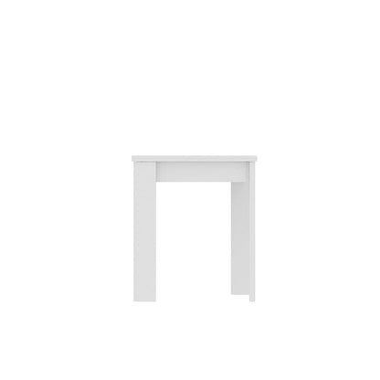Mesa auxiliar extensible Bok - Blanco - Tugow