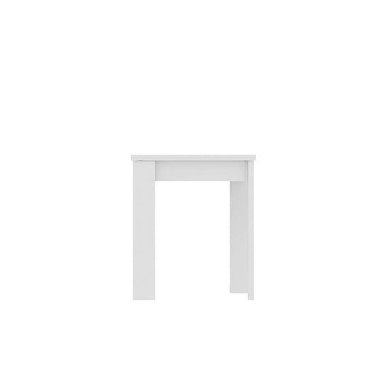 Mesa auxiliar extensible Bok - Blanco - Tugow