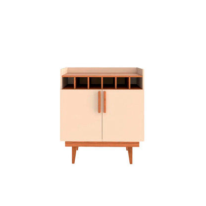 Bar Borovia - Beige y Nogal - Tugow