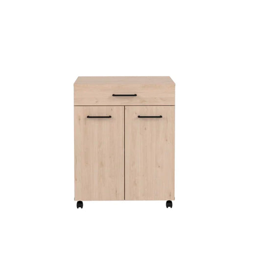 Alacena Lanister - Color Madera y Negro - Tugow