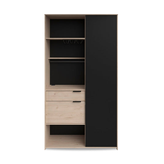Alacena Kilian - Color Madera y Negro - Tugow