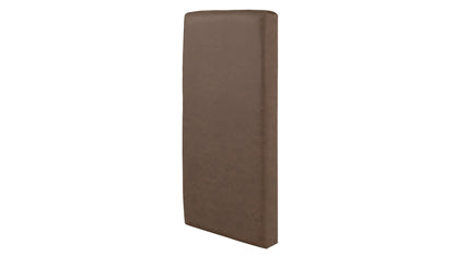 Panel Para Cabecera Modular Lunaria - Tela Tipo Piel Chocolate