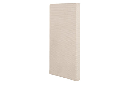 Panel Para Cabecera Modular Lunaria - Tela Tipo Pana Marfil