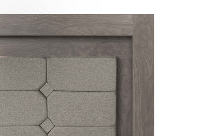 Cabecera King Size Mobli - Gris