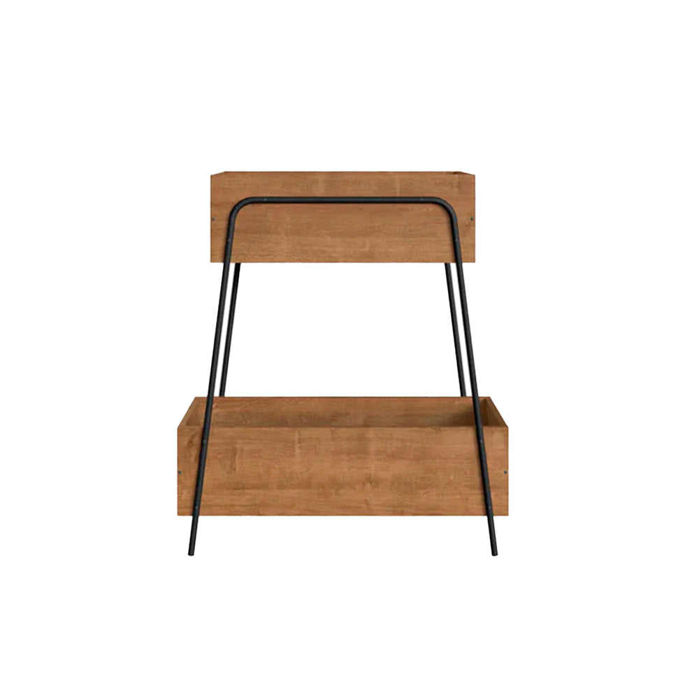 Organizador Chantou - Negro y Color Madera - Tugow