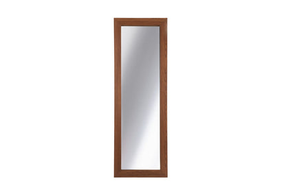 Cómoda y Espejo de cuerpo completo Luven - Nogal