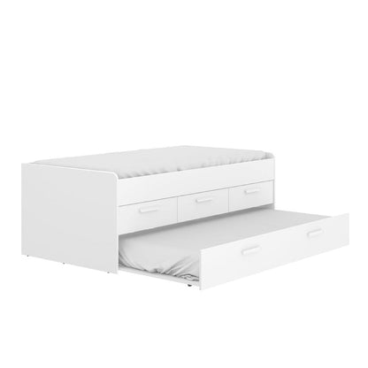 Cama Individual Leka - Blanco - Tugow