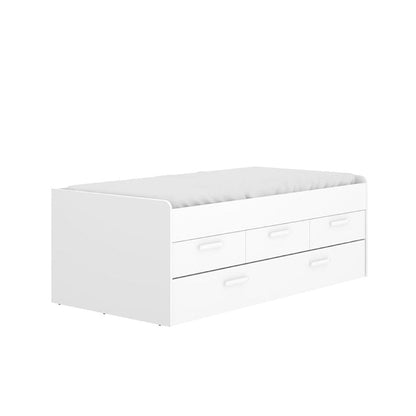 Cama Individual Leka - Blanco - Tugow