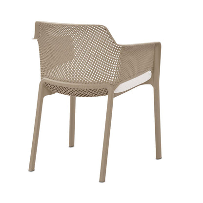 Set de 4 sillas de exterior Galdania - Café - Tugow