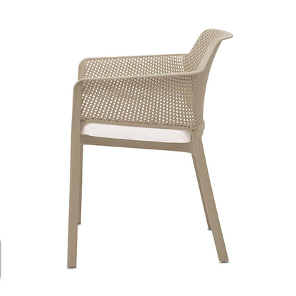 Set de 4 sillas de exterior Galdania - Café - Tugow