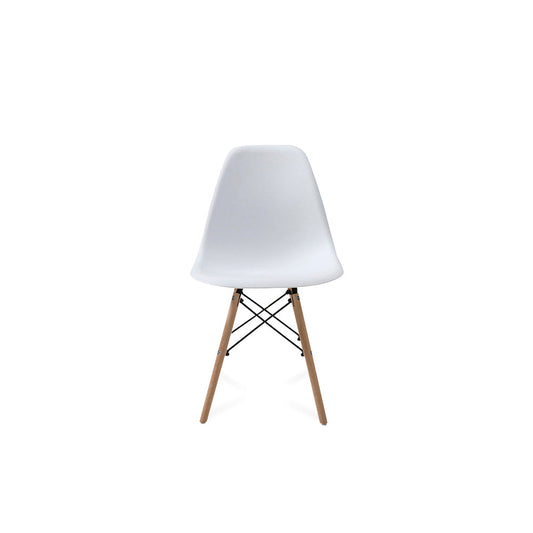Silla Oslo réplica Eames - Blanco - Tugow