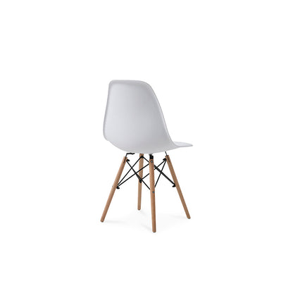 Silla Oslo réplica Eames - Blanco - Tugow