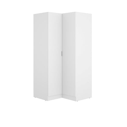 Armario rincón con puertas Essen - Blanco - Tugow