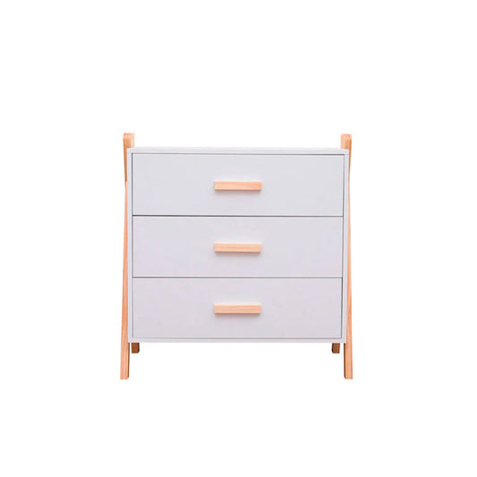 Cajonera infantil Estocolmo - Blanco y Madera - Tugow