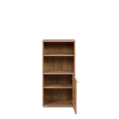 Aparador modular de repisa y puerta Flex - Roble - Tugow