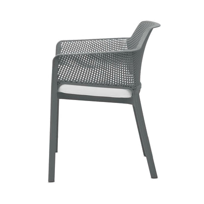 Set de 4 sillas de exterior Galdania - Gris - Tugow