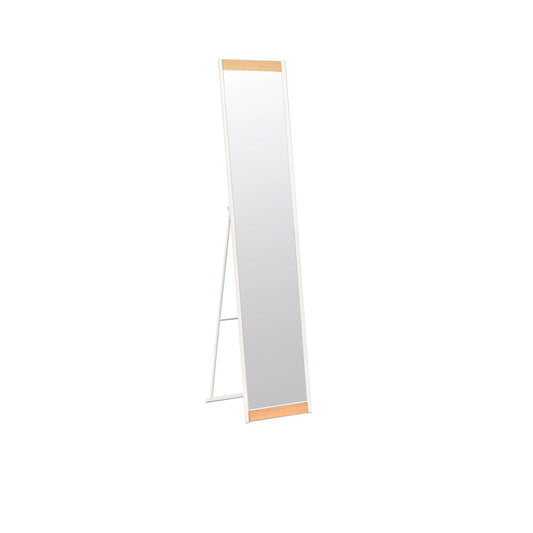 Espejo Gales - Color Madera y Blanco - Tugow