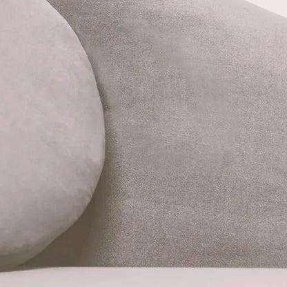 Sofá de 3 plazas terciopelo Giulia - Beige/Marfil - Tugow