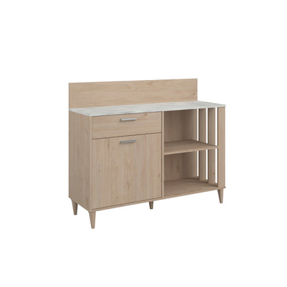 Alacena Grace - Roble y Blanco - Tugow