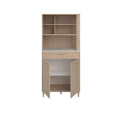 Alacena Grace - Roble y Blanco - Tugow