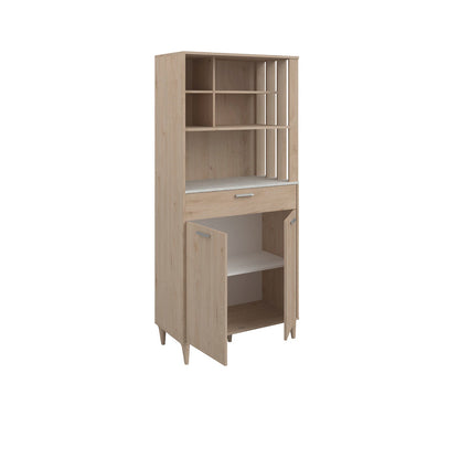 Alacena Grace - Roble y Blanco - Tugow