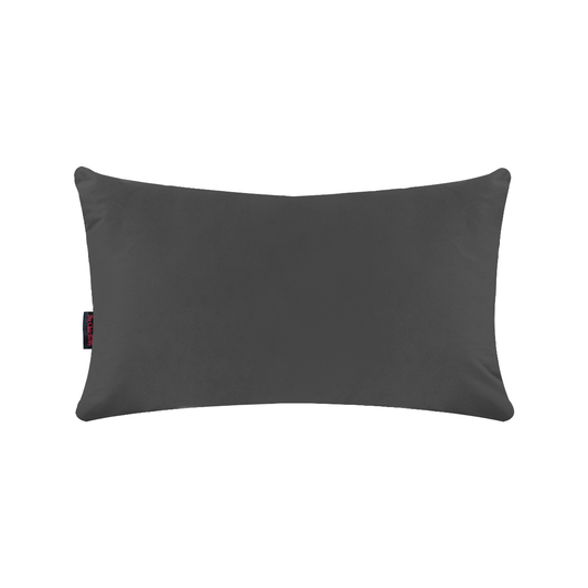 Cojín rectangular Terciopelo Belem - Gris Oscuro - Tugow