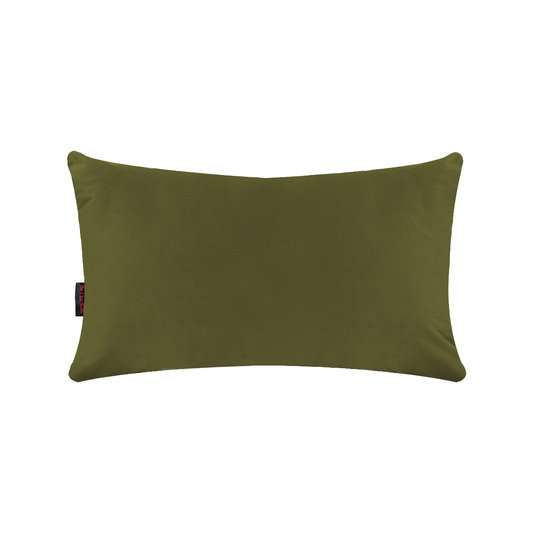 Cojín rectangular Terciopelo Belem - Verde Olivo - Tugow