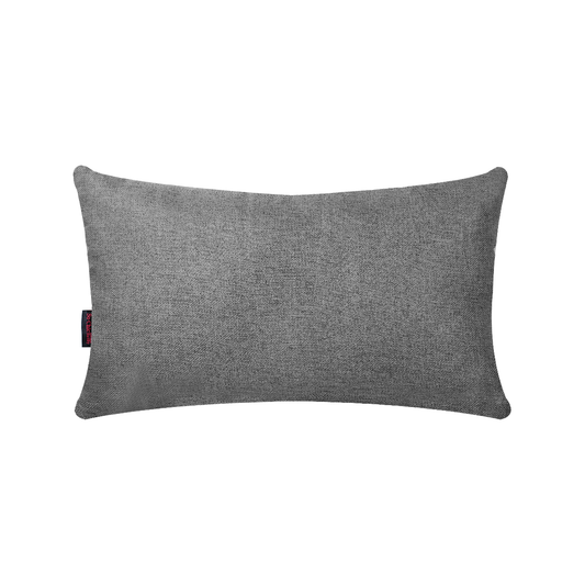 Cojín decorativo rectangular Petra - Gris Claro - Tugow