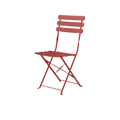 Juego de mesa con 2 sillas para exterior Paris - Rojo - Tugow